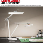 Honeywell Desk Lamp for Home Office, H4 Sunturalux™ Eye-Caring LED Desk Light, 700LM Dimmable Desk Lamp with Timer, Adjustable Desk Reading Light, Touch Auto Dimming Table Lamp for Study, Bedroom