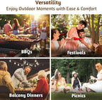 Folkulture Citronella Incense Sticks | Pack of 240 Long 12” Citronella & Lemongrass Incense Sticks | Slow Burn, Non Toxic, Organic |for Patios, Gardens, Camping, BBQs & Outdoor Gatherings