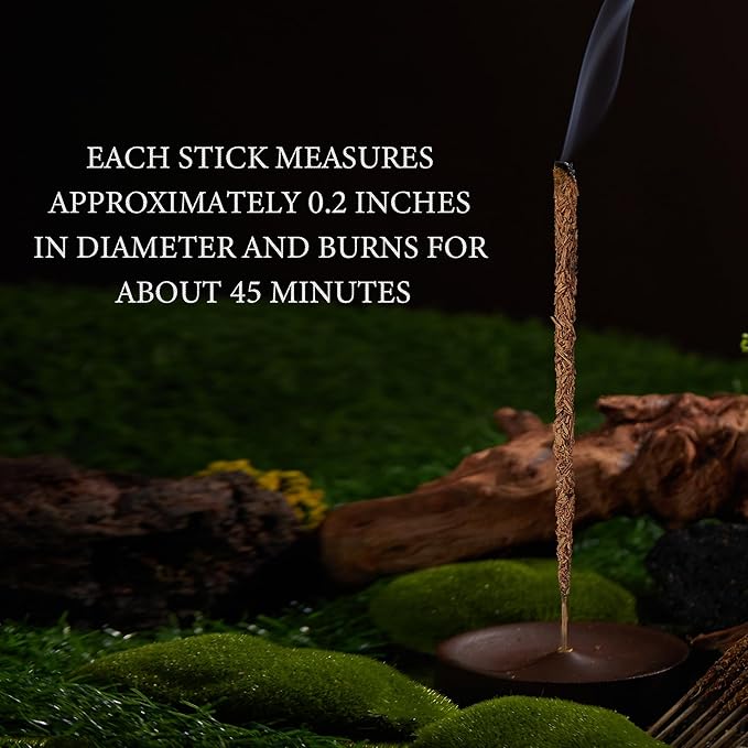 Palo Santo Incense Sticks – Handmade Natural Incense Sticks for Meditation, Spiritual Use and Stress Relief Gifts, Air Purification