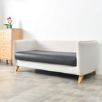 Yates Home PU Leather Couch Sofa Cushion Slipcover Water-Proof Elastic Chair RV Seat Covers Loveseat Sofa Furniture Protector Slip Cover for Settee Seater Replacement(X-Large, Gray)