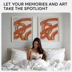 Homeforia 20x24 White Picture Frame, High End Oak 20x24 White Wood Frame with Mat 16x20 Photo, 20 x 24 Wooden Poster Frames Matted to 16 by 20, 24x20 Hanging Frames, Tempered Glass, Wall Kit, Set of 1