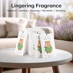 MYARO 12 Packs Baby Powder Scent Sachets Room Air Freshener for Closet Drawer Clothes Storage Small Space Odor Eliminator