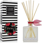 LOVSPA Reed Diffuser Set, Holiday Scented Oil Diffuser with Sticks, Home Fragrance Accessories for Bathroom Shelf Decor, Aroma Diffusers for Home or Office Desk, USA Made