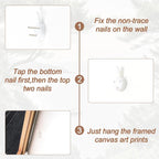 Aurlan Neutral Italy Cityscape Gallery Framed Wall Art(16"x24"), 3PCS Vintage Mediterranean Countryside Landscape Canvas Artwork, Large Town Coast Streets Travel Decor Prints for Office Home