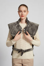 Ruqiji 26" x 35" Neck&Shoulder&Back Heating Pad with12 Temperature Settings, Pain Relief for Back/Neck/Shoulders/Menstrual Pain, Christmas Gifts for Women Men Mom Dad-Dark Grey