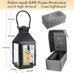 Memorial Lantern, Sympathy Gifts for Loss of Mom/Dad/Loved One, Bereavement Gifts, in Memory of Loved One Gifts, Remembrance Gifts for Loss, Celebration of Life, Memorial Gifts, Funeral Gifts