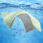 Cooling Comforter Queen Size, Double-Sided Cooling Blanket for Hot Sleepers & Night Sweats, Arc-Chill Q-Max > 0.4 Breathable Ice Blanket, Lightweight Cold Comforter (80''x90'', Light Green)