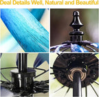 LimeHill Wind Spinner for Yard and Garden - Large Metal Kinetic Wind Sculptures for Outdoor Decorations