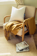 Lincove Euro Throw Pillow Insert Square 20"x20" Pillow – Made in Canada, 100% Cotton Shell, Down Alternative Filling, Vegan-Friendly, Hypoallergenic - Decorative Couch Pillows, 2 Pack