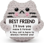 Best Friend Friendship Gifts for Women Men, Birthday Gifts for Friends Female Male Girls,Back to School Friend Desk Home Fall Decor Christmas Stocking Stuffers