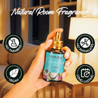 Fragrant Room Spray 3 Pack, Natural Essential Oil Air Freshener Spray for Home Bathroom and Kitchen, Eucalyptus, Ocean, Coconut Concentrated Room Spray