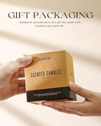 AOOVOO Fresh Coffee Candles - 9 oz Scented Candles, Aromatherapy Candle, Soy Candle for Home Scented