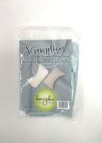 Honeydew Queen Side Pillow Case - Fits The Scrumptious and Essence Curved Pillows for Side Sleeping - Comfortable and Soft Cooling Viscose Made from Bamboo Fabric - Queen Size (Coastal Blue)