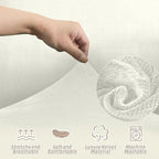 Arfntevss Sectional Recliner Couch Covers Velvet Washable Corner Sectional Sofa Cover for Reclining Stretch Soft Thick L Shape Recliner Slipcover Set (5 Seat with 1 Console Cover, Cream)