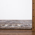 Keen Home Design 4x6 Rug - Machine Washable Area Rug with Non-Slip Backing, Ideal for Living Room, Dining Room, Bedroom - Vintage, Easy Clean, Durable, Low Pile Rug - (4' x 6')