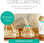 AGRARIA PetiteEssence Botanical Home Fragrance Gift Set, Hand Crafted Sola Flower Scented Oil Reed Diffuser for All Occasions