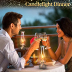 Tuanse 2 Pcs Oil Lamps for Indoor Use Vintage Hurricane Emergency Glass Oil Lamps Large Lantern Classic Decorative Oil Lamp for Home Tabletop Emergency Lighting Supplies (Clear, Black)