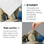 Polar Bear Blanket for Adults Kids, Flannel Polar Bear Blankets Gifts, Arctic Polar Bear Throw Blanket for Sofa Couch Bed Living Room Soft Warm Cozy Polar Bear Decor 80" x 60"
