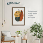 24x36 Poster Frame 3 Pack - Brown Woodgrain, Wood Picture Frame, Wall Gallery Frame - Wall Hanging