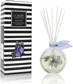 LOVSPA Reed Diffuser Set, English Garden Scented Oil Diffuser with Sticks, Home Fragrance Accessories for Bathroom Shelf Decor, Aroma Diffusers for Home or Office Desk, USA Made