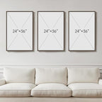 Framed Textured Wood 3D Wall Art for Living Room, Large Boho Floral Black and Beige Artwork for Walls, 3 Piece Abstract Bohemian Flower Wood 3D Art for Office Bedroom Hallway Wall decor, 24x36 Inch