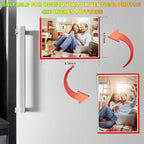 Red Magnetic Picture Frame 4X6 for Refrigerator 10 Pack,Photo Magnets Sleeves