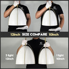 10in Dome Pendant Light White Kitchen Island Pendant Lighting Modern White & Gold Pendant Lights Fixture for Dining Room Kitchen Sink, E26