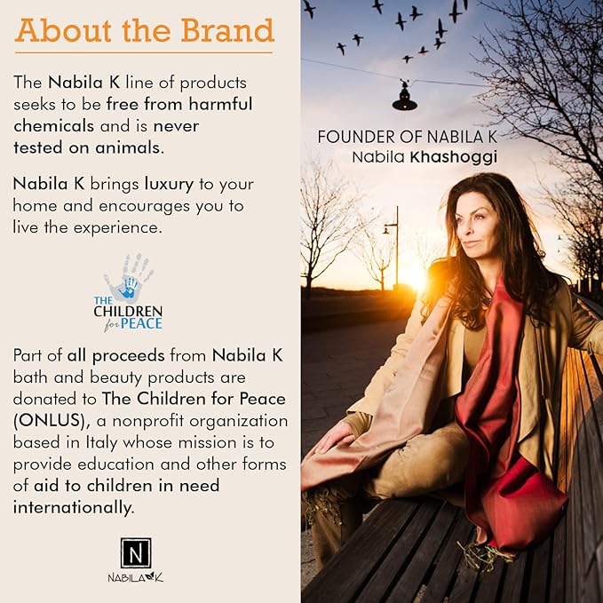 Nabila K Tahitian Gardenia Reed Diffuser Set – Exotic Floral & Spiced Aromatic Oil for Home – Long-Lasting, Smokeless Scent – Made in USA – Includes Reeds + Bottle – Flameless Candle Alternative