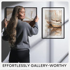 Homeforia 12x18 Picture Frame Black, High End Metal 12x18 Poster Frames with Mat 8.5x11 Photo, 12 x 18 Black Frames Matted to 8.5 by 11 inch Print, 18x12 Thin Frame, Tempered Glass, Wall Kit, Set of 1