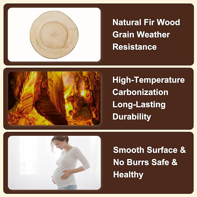 Wooden Wagon Planter Box, Garden Planter with Wheels,Decorative Planter for Flowers Herbs Vegetables for Indoor & Outdoor Décor, Flower Cart for Patio Garden Balcony