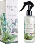 ROMIIE ZOI Linen & Room Air Freshener Spray Room Mist, with Natural Plant Extract, Eucalyptus & Mint Scent, 8.5 FL OZ.
