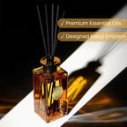 M&SENSE 10.14 oz Large Reed Diffuser Set | New Home Scent Oil Diffuser with Sticks | Hotel Collection Non-Toxic Essential Oil |for Bedroom Bathroom Living Room
