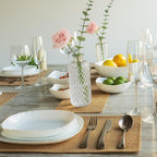 Honeydak Set of 24 Plastic Bud Vases, Vintage Decorative Mini Flower Vases Bulk for Table Centerpieces, Wedding Reception, Home Decor, Housewarming Gifts (Micro-Diamond)