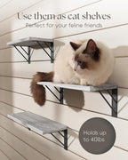 BAYKA Wall Shelves for Bedroom Decor, Floating Wall Shelves for Living Room Kitchen Storage, Wall Mounted Rustic Wood Floating Shelves for Kids Books,Corner Shelves for Bathroom(White，Set of 3)