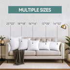 12 x 20 Pillow Inserts Lumbar Support Pillow Inserts Decorative Stuffer, Lightweight Soft Fillers for Sofa, Bed, and Home Décor, Decorative Pillows, Inserts & Covers