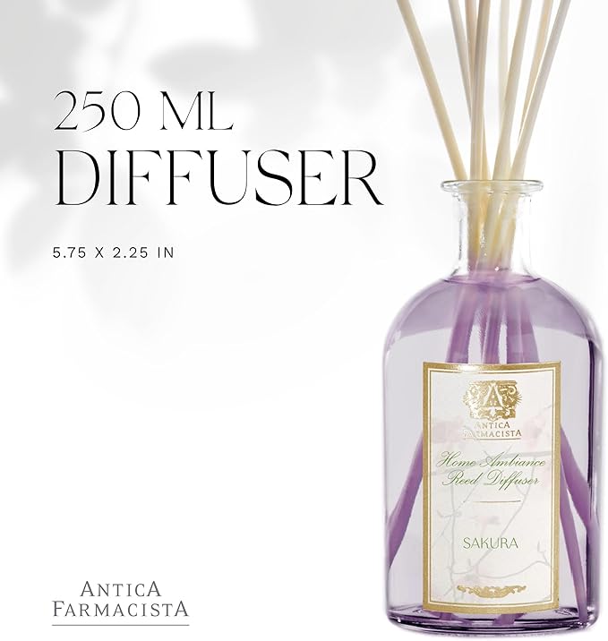 Antica Farmacista Home Ambiance Diffuser, Sakura, 8.45 Fl Oz