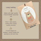 14 Packs Vanilla Scented Sachets for Drawers and Closets Gift Box