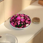 Spring Potpourri Bags, Potpourri Bowl Vase Filler Decorative, Fragrance for Bathroom, Dried Flowers, Home Decor Fragrance Sachet Petal (Pink)