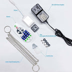 GITM Custom Neon Signs for Wall, Personalized Large LED Lights for Name Logo Wedding Birthday, Home Decor, Bar Cafe Studio- Ideal Gift for Christmas, Valentine's Day