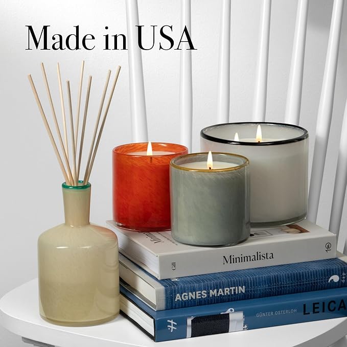 LAFCO New York Reed Diffuser Refill, French Lilac - 8.4 oz - Up to 4-Month Fragrance Life - Includes Natural Wood Reeds - Free of Dyes & Propellants - Made in The USA