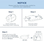 Bedsure Pillows Set of 2 - Fluffy & Soft Adjustable Layer Queen Pillows with Cotton Cover, Luxury Bed Pillows for Sleeping, Firm Pillows for Side, Back, Stomach Sleepers (1, King)