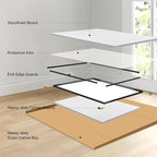 Black Bathroom Mirror, 30x36 Inch Rectangular Framed Mirror, Large Wall Mounted Bathroom Vanity Mirror Over Sink for Bedroom,Restroom, Living Room, Hangs Vertically or Horizontally