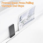 MABOZOO Bed Gap Filler Cushion, Long Thick Filler Bolster Pillow Stopper for Headboard Space Gap, Bed Mattress Extender Bed Wedge Pillow (White, 2X6X79inch)