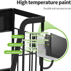 2 Set Magnetic Shelf for Fridge, Potato & Onion Storage Bins, Magnetic Fruit Basket for Refrigerator Pantry Kitchen Counter Laundry, Magnetic Fridge Organizer Spice Snacks Magnet Fridge Shelf