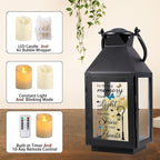 Memorial Lantern, Sympathy Gifts for Loss of Mom/Dad/Loved One, Bereavement Gifts, in Memory of Loved One Gifts, Remembrance Gifts for Loss, Celebration of Life, Memorial Gifts, Funeral Gifts