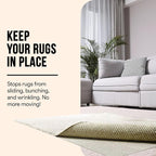 MAYSHINE Area Rugs (5 x 8 Feet) for Living Room Bedroom Carpet Contemporary Retro Polyester Textured Easy to Clean Stain Fade Resistant Thick Soft Plush