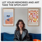 Homeforia 14x22 Picture Frame Wood, High End Natural Oak 14x22 Light Wooden Poster Frame with Mat 12x16, 14 x 22 Frames Matted to 12 x 16 Photo, 22x14 Hanging Frame, Tempered Glass, Wall Kit, Set of 1