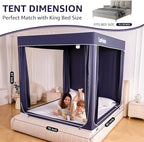 King Bed Tent for Kids Adults,King Size Canopy Bed Curtains,Mosquito net for Bed