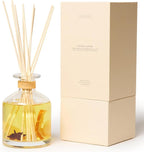Benevolence LA Reed Diffuser, Orange, Cedarwood & Clove Scent Diffuser for Home with Oil Diffuser Sticks | Sun Kissed Collection Diffusers for Home