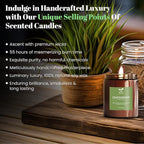 Lemongrass Scented Soy Jar Candle – 6.3oz Natural Soy Wax Candle for Stress Relief – Clean, Long-Lasting Burn – Non-Toxic Aromatherapy Gift for Her – Home Spa & Room Décor